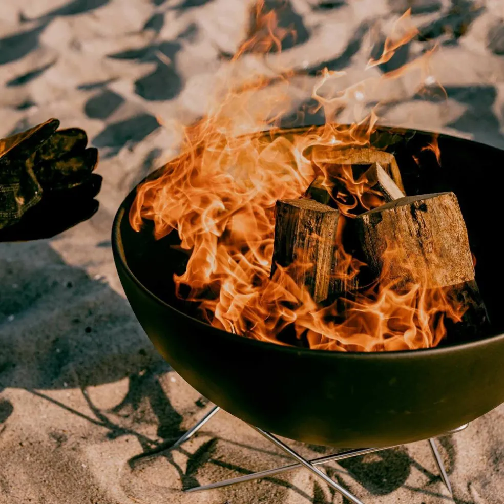 Bowl 57 Feuerset flex mit Sternfuß und Dreibein