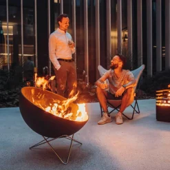 Bowl 70 Feuerset flex mit Sternfuß und Dreibein