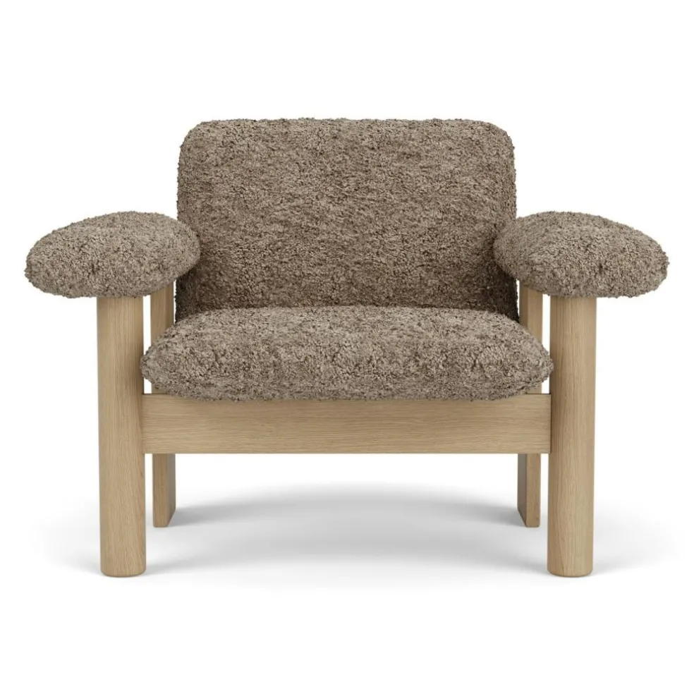 Brasilia Lounge Chair Schaffell