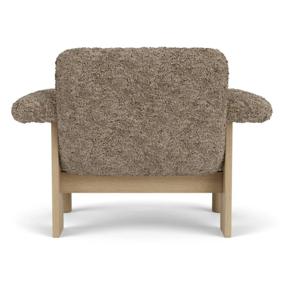 Brasilia Lounge Chair Schaffell