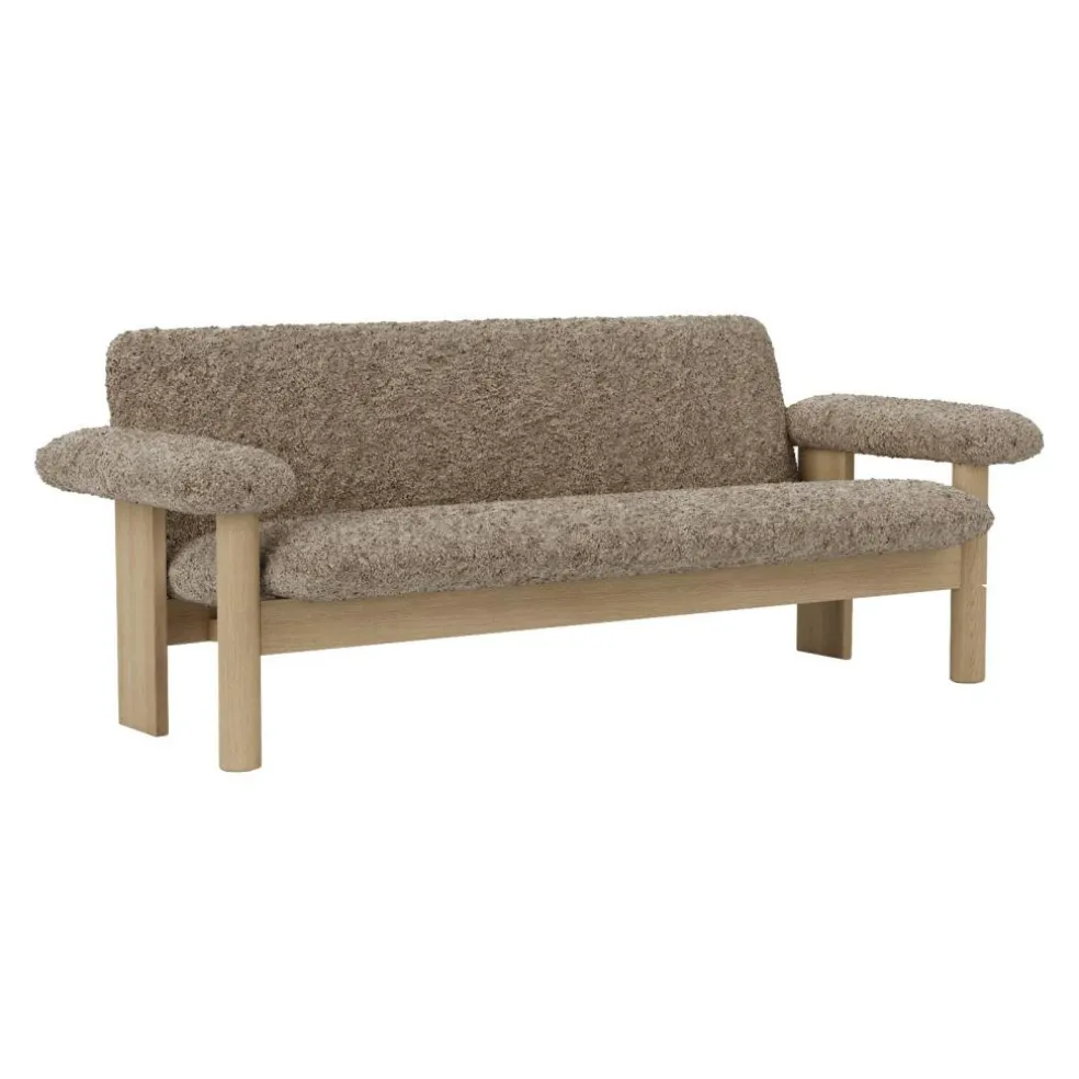 Brasilia 2-Sitzer Sofa Schaffell