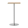 Brio Bistrotisch Gestell matt verchromt 72-102cm