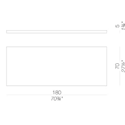 Brunch Bartisch 180x70x110cm