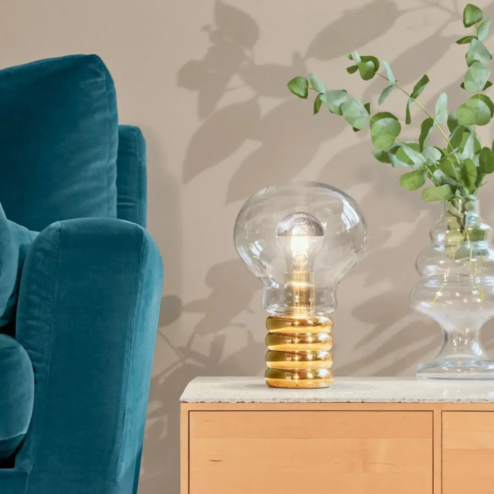 Bulb Brass Tischleuchte