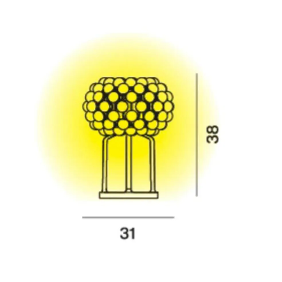 Caboche Plus LED Tischleuchte