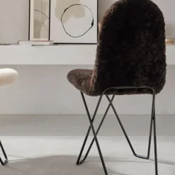 Cactus Stuhl Schaffell