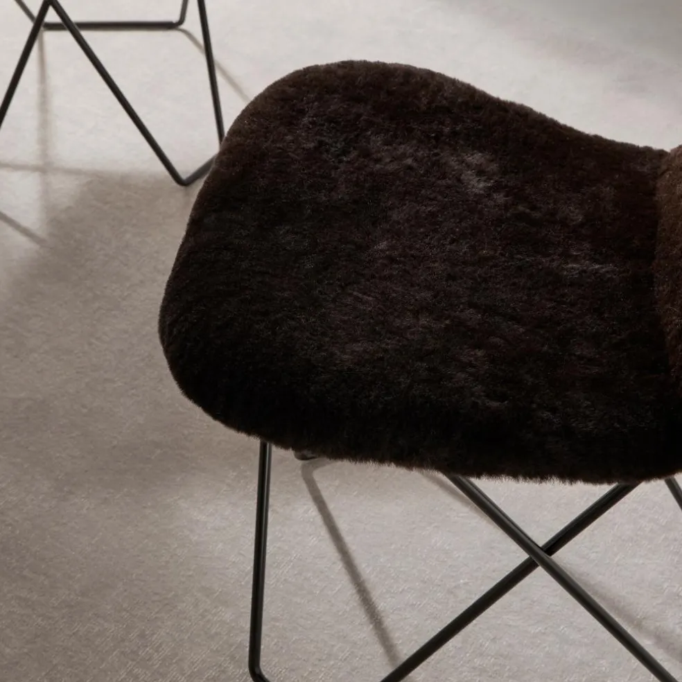 Cactus Stuhl Schaffell