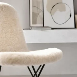 Cactus Stuhl Schaffell