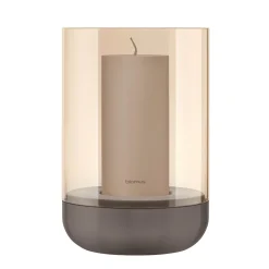 Calma Windlicht Edelstahl L