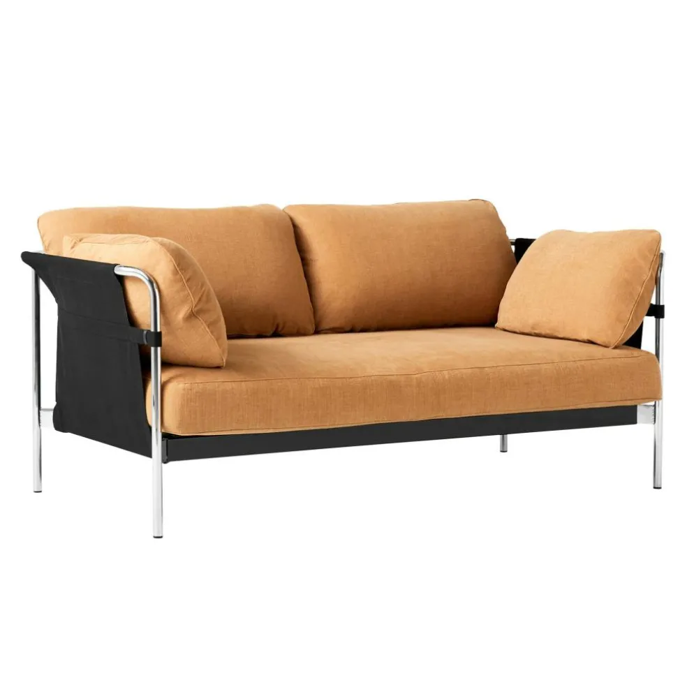 Can 2.0 2-Sitzer Sofa Gestell Stahl verchromt