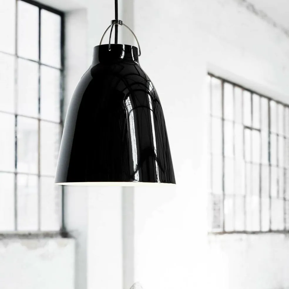 Caravaggio™ P2 Pendelleuchte glänzend