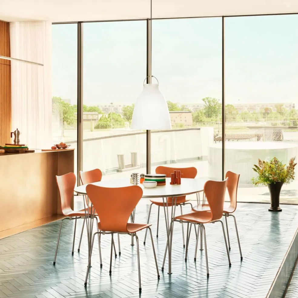 Caravaggio™ Pendelleuchte Opalglas