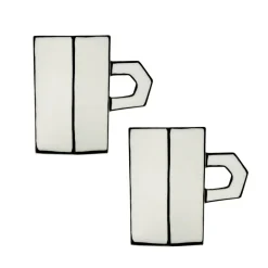 Carte Blanche Double Espressotasse 2er Set