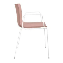 Catifa 46 0251 Armlehnstuhl einfarbig weiß