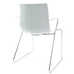 Catifa 46 0287 Armlehnstuhl einf. Kufe Chrom