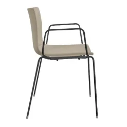 Catifa 46 0251 Armlehnstuhl einfarbig schwarz