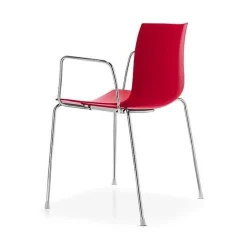 Catifa 46 0251 Armlehnstuhl einfarbig Gestell Chrom