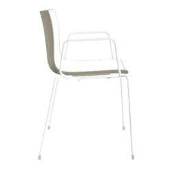 Catifa 46 0251 Armlehnstuhl zweifarbig weiß