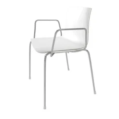 Catifa 46 0251 Armlehnstuhl zweifarbig Gestell Chrom