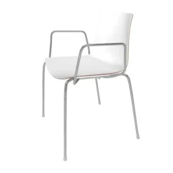 Catifa 46 0251 Armlehnstuhl zweifarbig Gestell Chrom