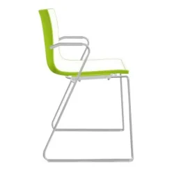 Catifa 46 0287 Armlehnstuhl zweif. Kufe Chrom