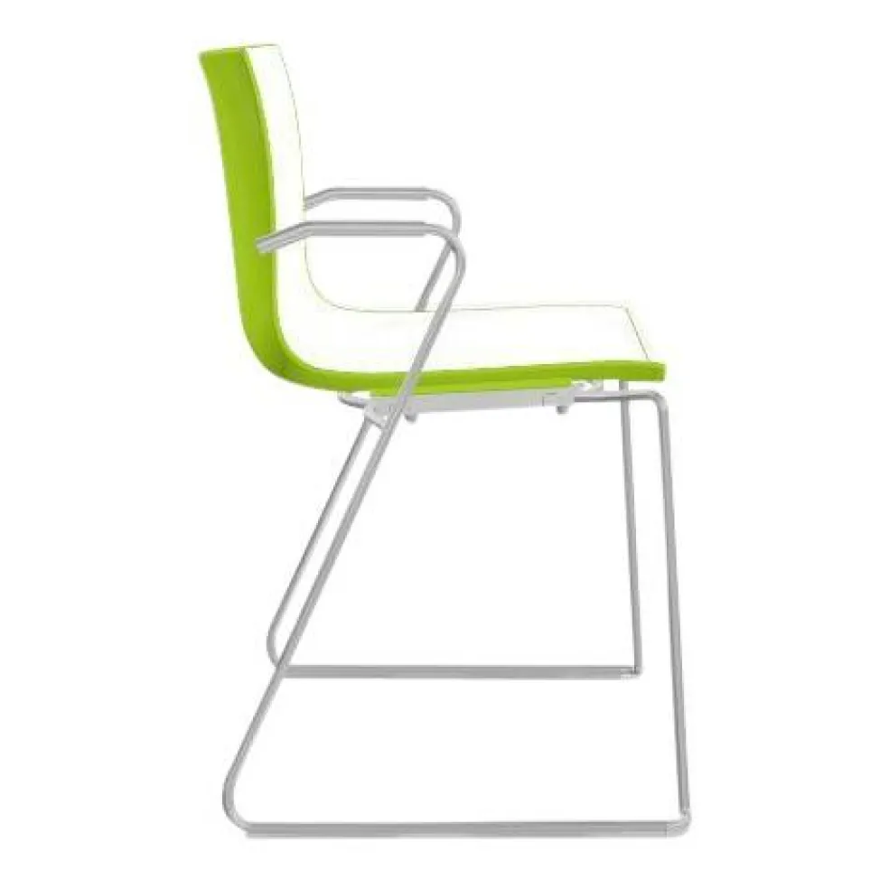 Catifa 46 0287 Armlehnstuhl zweif. Kufe Chrom