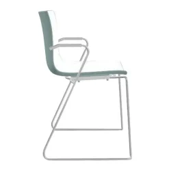 Catifa 46 0287 Armlehnstuhl zweif. Kufe Chrom