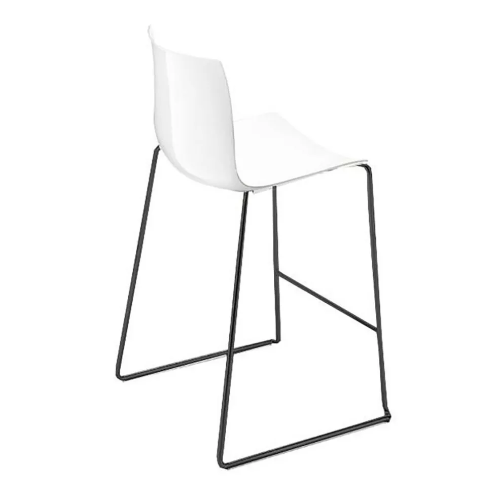 Catifa 46 0474 Barhocker niedr. einf. schwarz