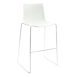 Catifa 46 0474 Barhocker niedrig einf. Chrom