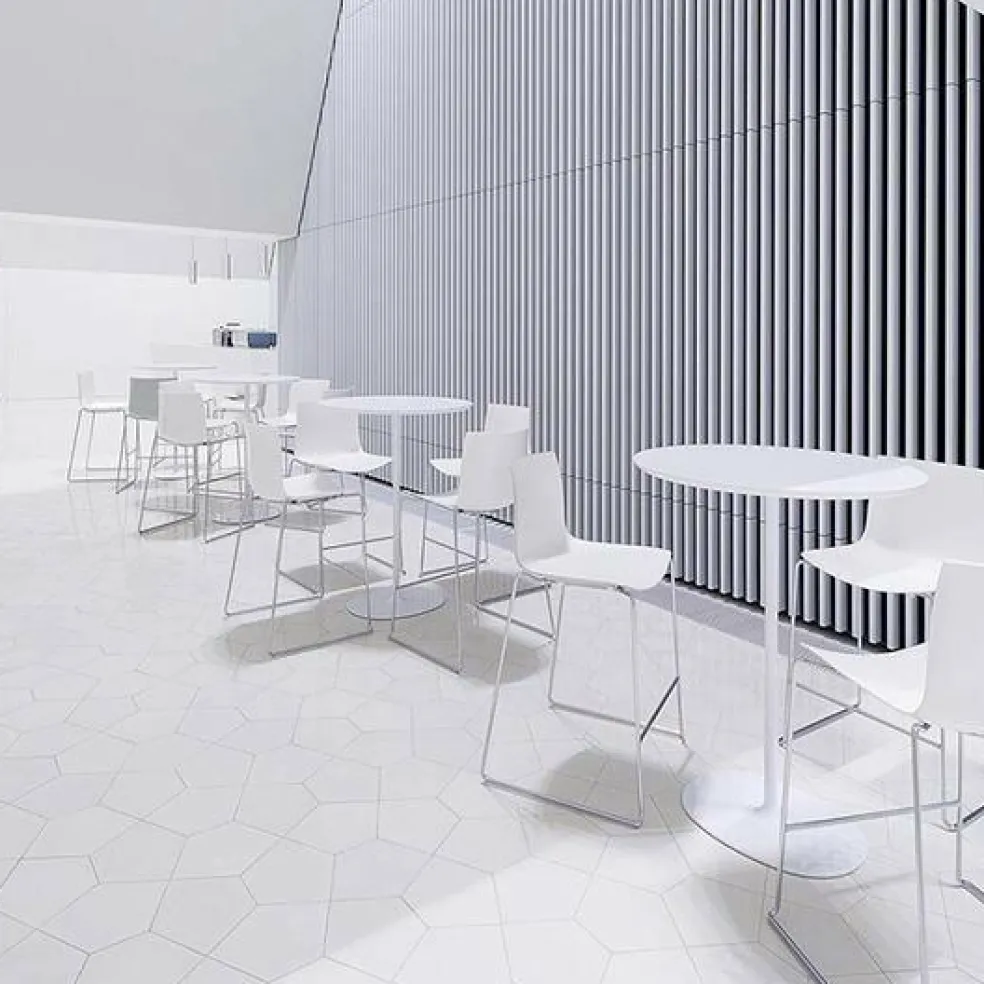 Catifa 46 0474 Barhocker niedrig einf. Chrom