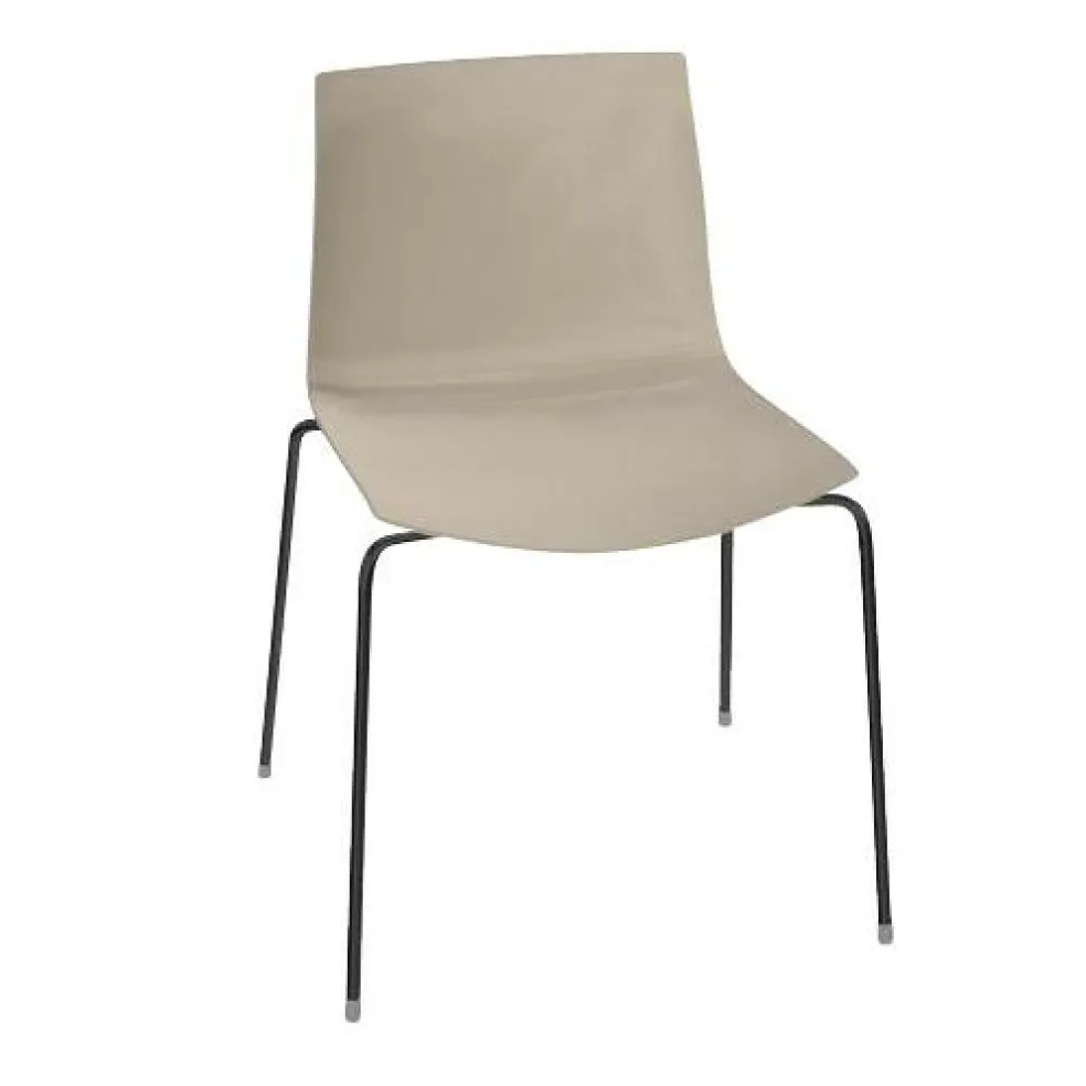 Catifa 46 0251 Stuhl einfarb. Gestell schwarz