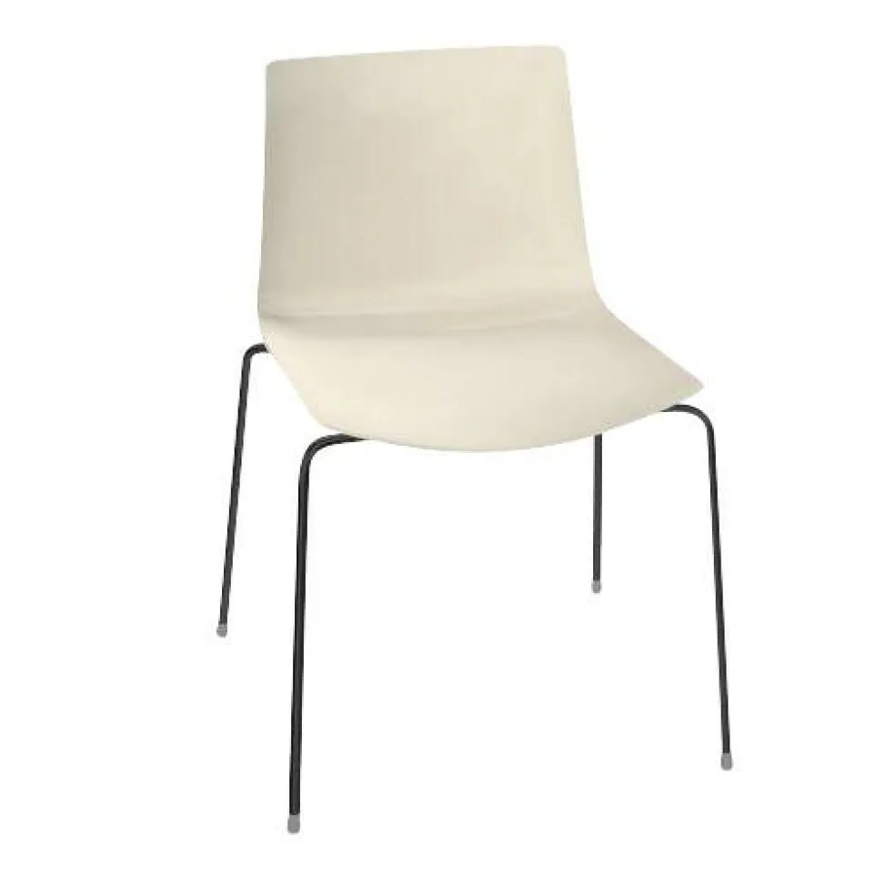 Catifa 46 0251 Stuhl einfarb. Gestell schwarz