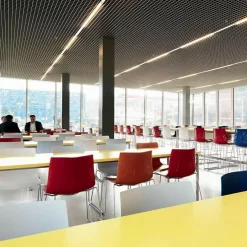 Catifa 46 0278 Stuhl einfarbig Kufe Chrom