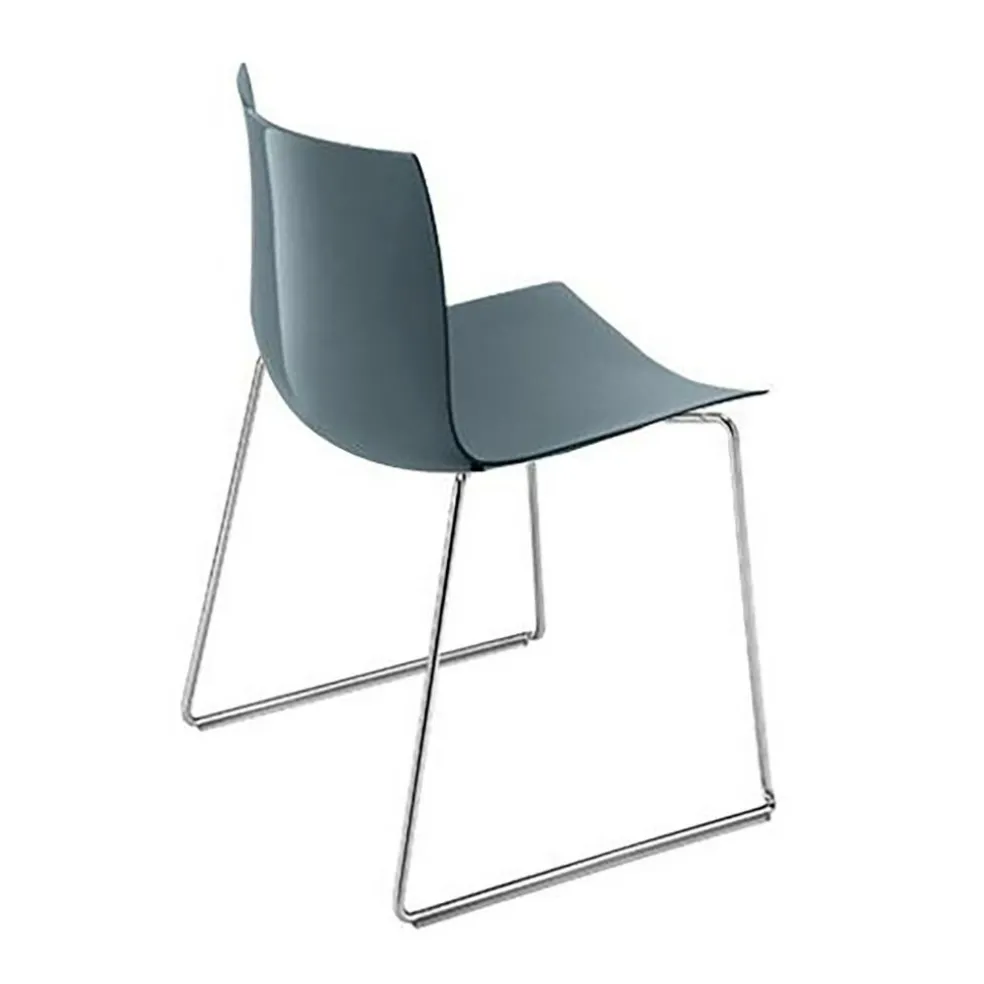 Catifa 46 0278 Stuhl einfarbig Kufe Chrom