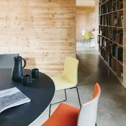 Catifa 46 0278 Stuhl einfarbig Kufe Chrom