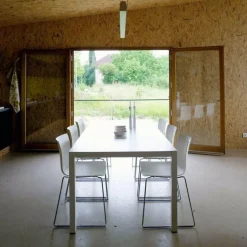 Catifa 46 0278 Stuhl einfarbig Kufe Chrom