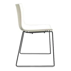 Catifa 46 0278 Stuhl zweifarbig Kufe schwarz