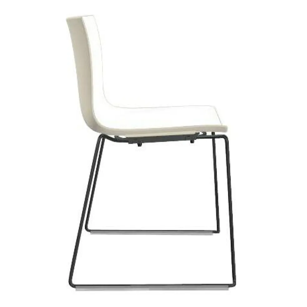 Catifa 46 0278 Stuhl zweifarbig Kufe schwarz