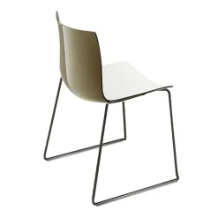 Catifa 46 0278 Stuhl zweifarbig Kufe schwarz