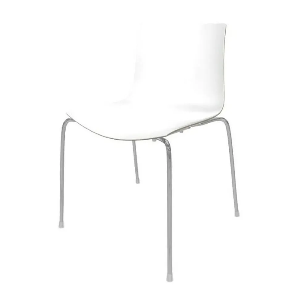 Catifa 46 0251 Stuhl zweifarbig Gestell Chrom