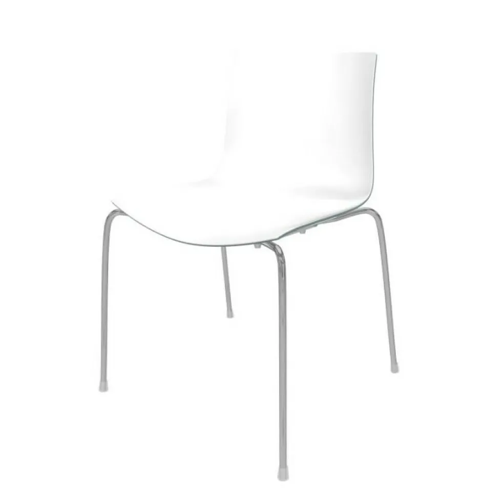 Catifa 46 0251 Stuhl zweifarbig Gestell Chrom