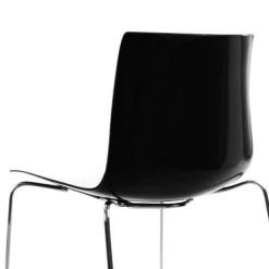 Catifa 46 0278 Stuhl zweifarbig Kufe Chrom