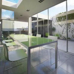 Catifa 46 0278 Stuhl zweifarbig Kufe Chrom