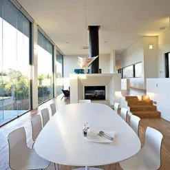 Catifa 46 0278 Stuhl zweifarbig Kufe Chrom