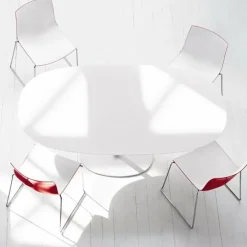 Catifa 46 0278 Stuhl zweifarbig Kufe Chrom