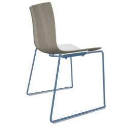 Catifa 46 0278 Stuhl zweifarbig Kufe farbig