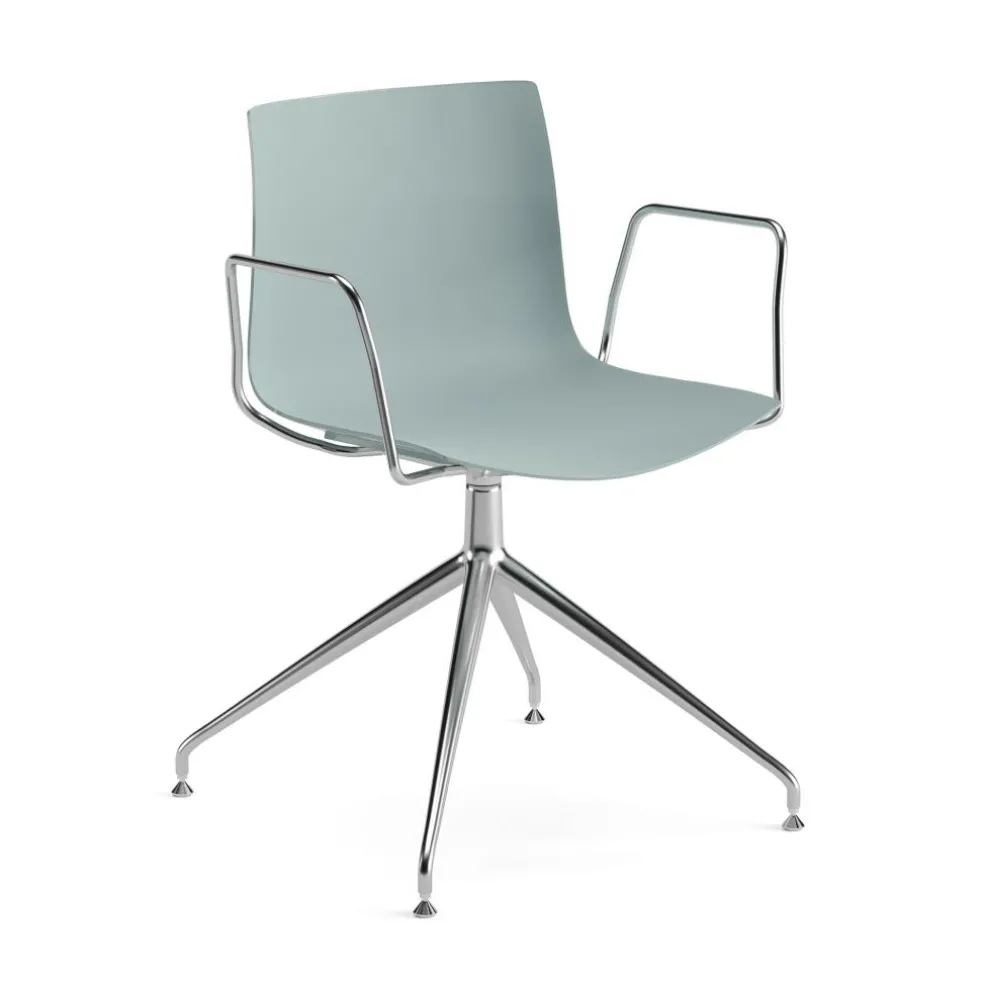 Catifa 46 Armlehnstuhl einfarbig mit Sternfuß