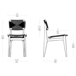 C-Chair Outdoor Dining Chair