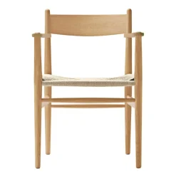 CH37 Armlehnstuhl Gestell Eiche