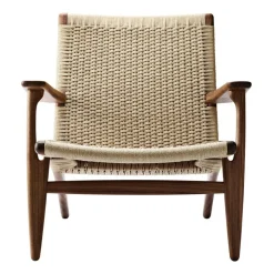 CH25 Sessel Gestell Walnuss